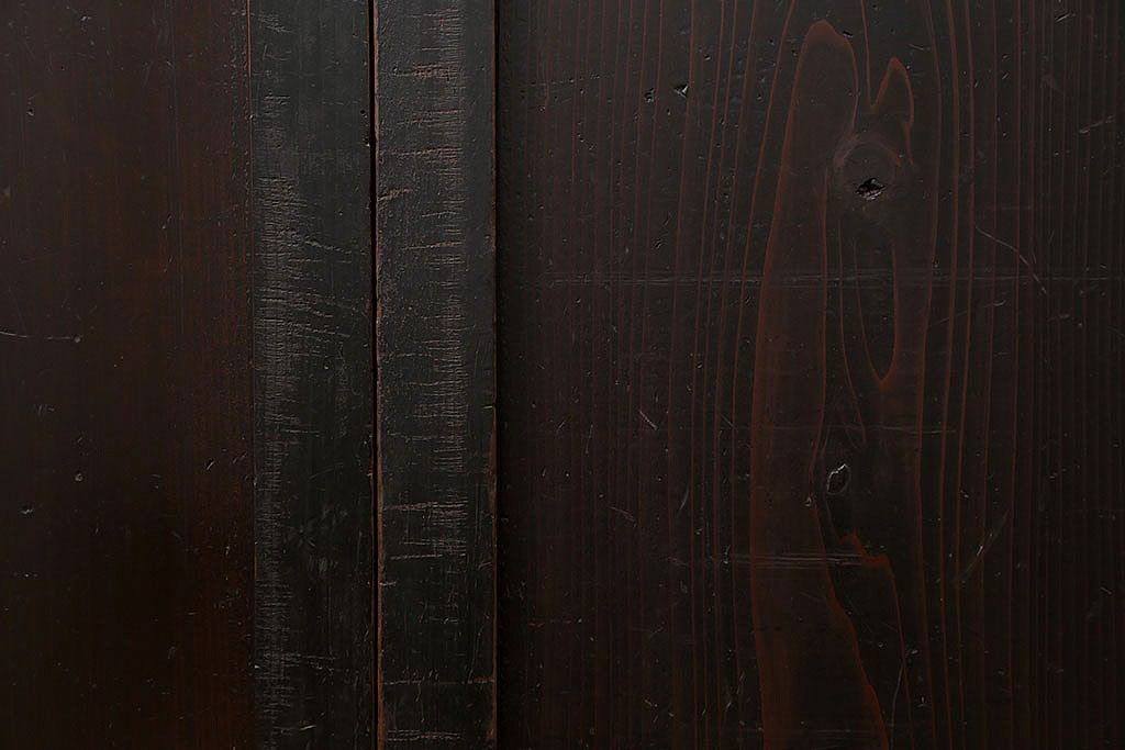 古民具・骨董 味わい深い帯戸　2枚セット(板戸、古民家)