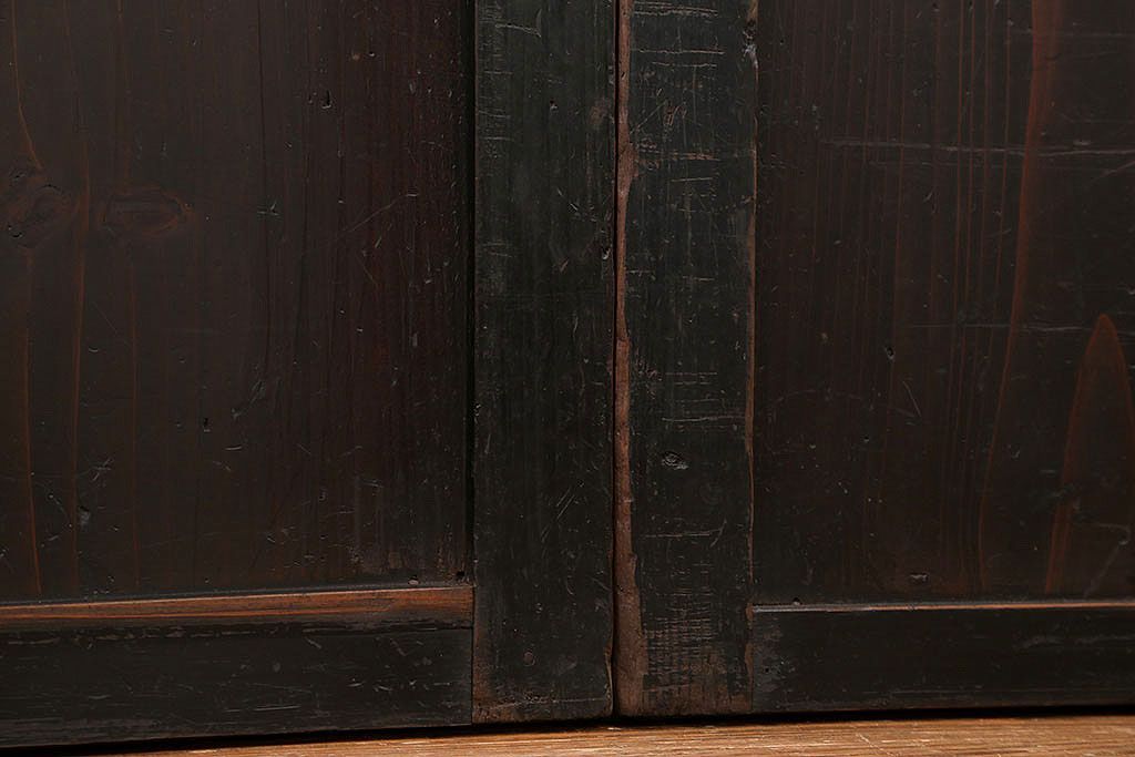 古民具・骨董 味わい深い帯戸　2枚セット(板戸、古民家)