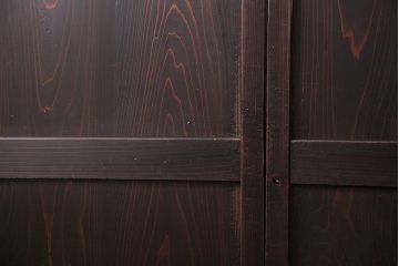 古民具・骨董 古い帯戸　4枚セット(引き戸、板戸、古民家)