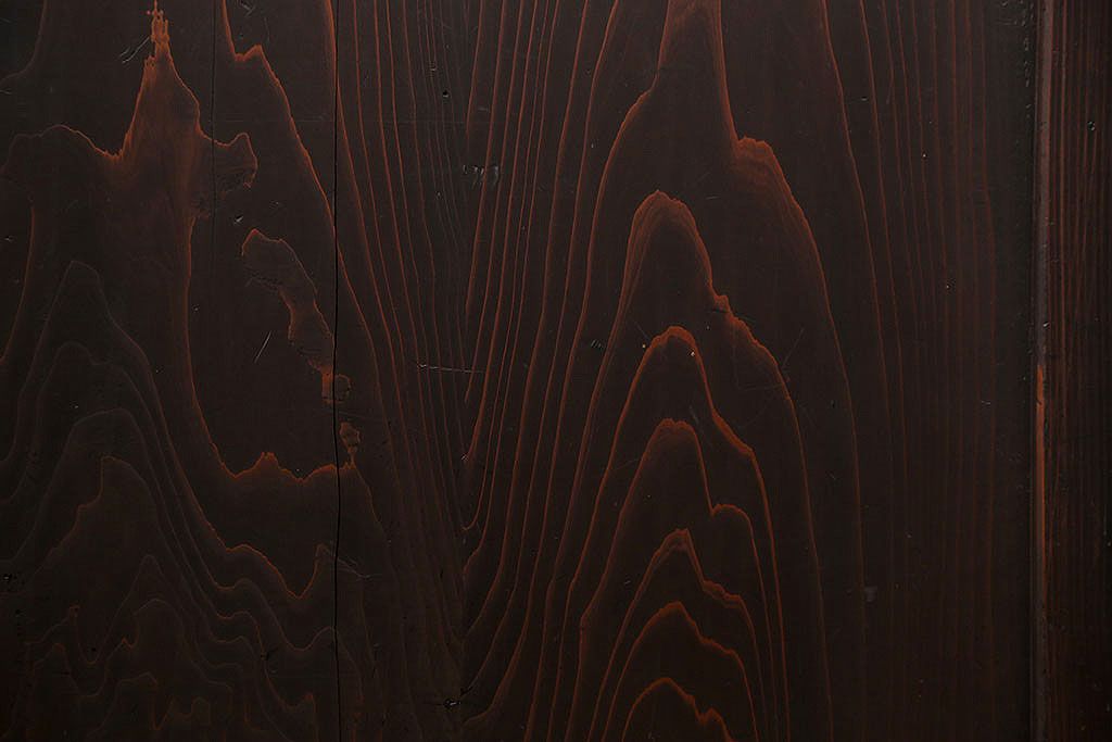 古民具・骨董 古い帯戸　4枚セット(引き戸、板戸、古民家)