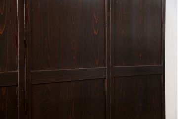 古民具・骨董 古い帯戸　4枚セット(引き戸、板戸、古民家)