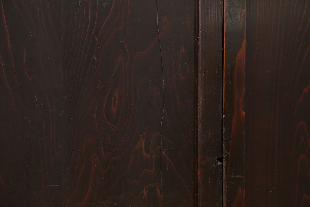 古民具・骨董 古い帯戸　4枚セット(引き戸、板戸、古民家)