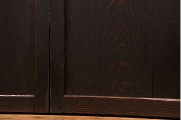 古民具・骨董 古い帯戸　4枚セット(引き戸、板戸、古民家)