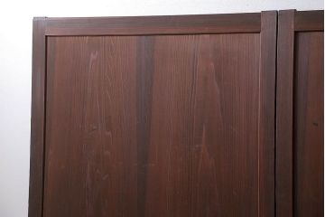アンティーク 上品な板戸　3枚セット(引き戸、和風建具)