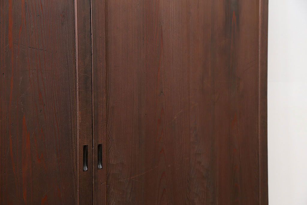 アンティーク 上品な板戸　3枚セット(引き戸、和風建具)