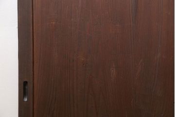 アンティーク 上品な板戸　3枚セット(引き戸、和風建具)