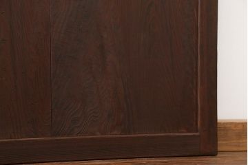 アンティーク 上品な板戸　3枚セット(引き戸、和風建具)