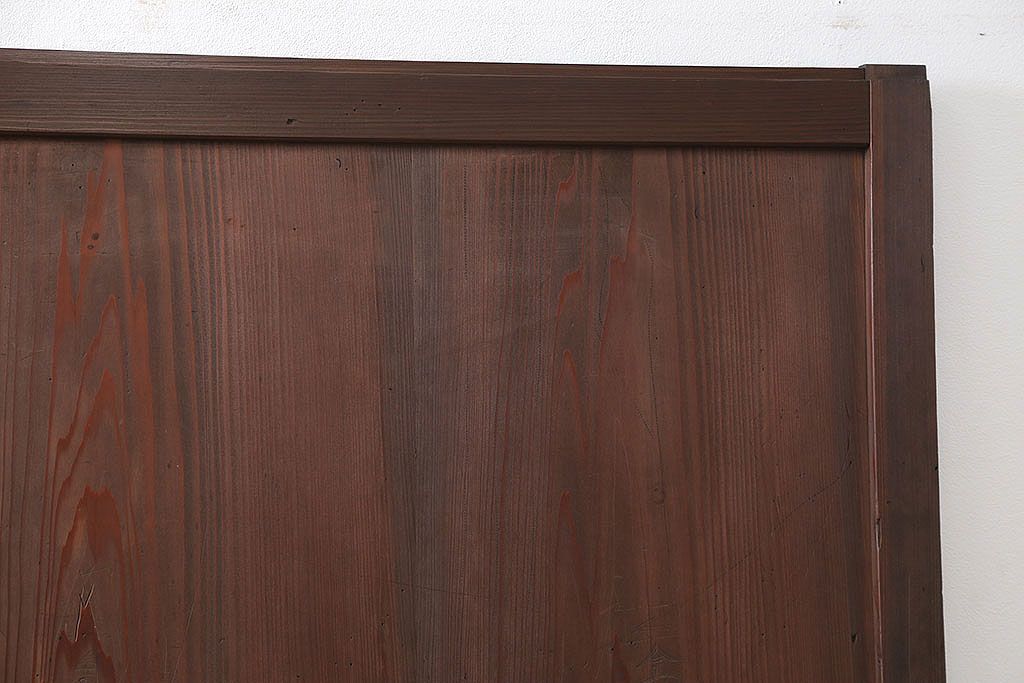 アンティーク 上品な板戸　3枚セット(引き戸、和風建具)