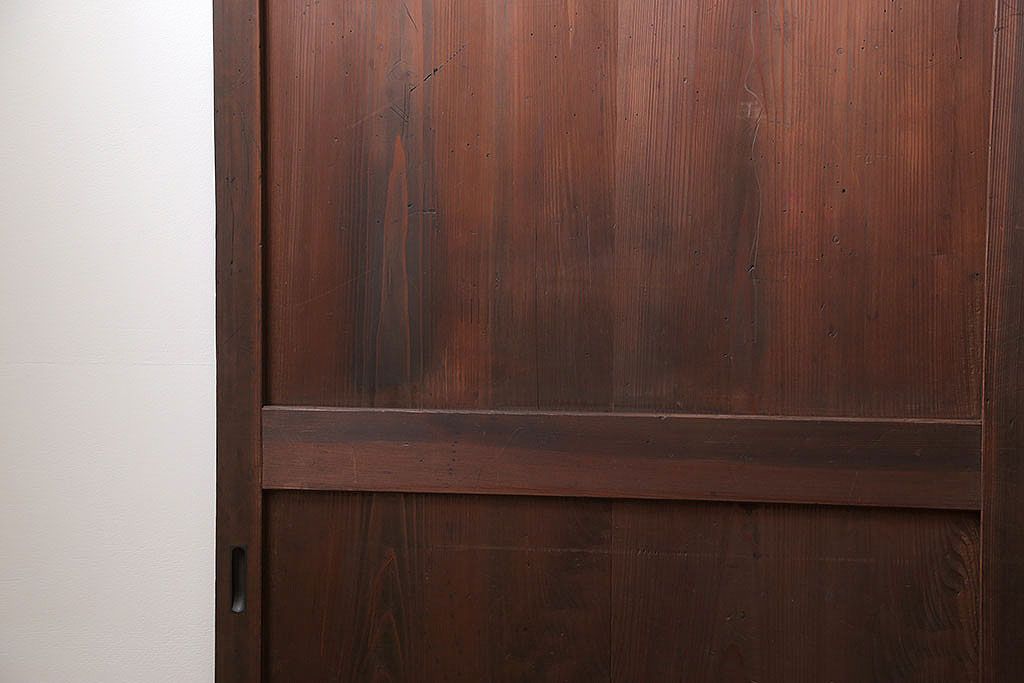 アンティーク 上品な板戸　3枚セット(引き戸、和風建具)