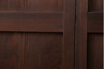 アンティーク 上品な板戸　3枚セット(引き戸、和風建具)