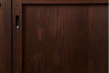 アンティーク 上品な板戸　3枚セット(引き戸、和風建具)