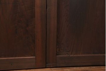 アンティーク 上品な板戸　3枚セット(引き戸、和風建具)