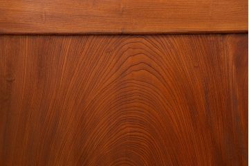 古民具・骨董 総欅材　無垢杢目の素晴らしい帯戸　4枚セット