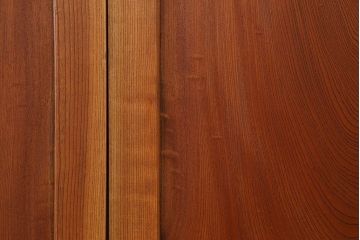 古民具・骨董 総欅材　無垢杢目の素晴らしい帯戸　4枚セット