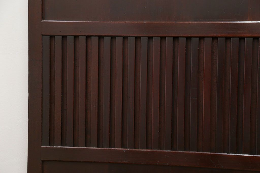 古民具・骨董 味のある無双帯戸　4枚セット　(引き戸、和風建具)