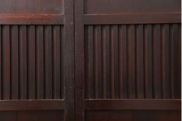 古民具・骨董 味のある無双帯戸　4枚セット　(引き戸、和風建具)