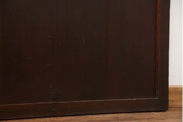 古民具・骨董 味のある無双帯戸　4枚セット　(引き戸、和風建具)