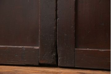 古民具・骨董 味のある無双帯戸　4枚セット　(引き戸、和風建具)