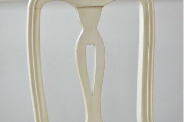 ヴィンテージ家具　海外ビンテージ　アンティークペイントチェア2脚セット(1)　(椅子、イス)