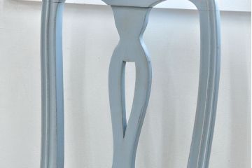 ヴィンテージ家具　海外ビンテージ　アンティークペイントチェア2脚セット(2)　(椅子、イス