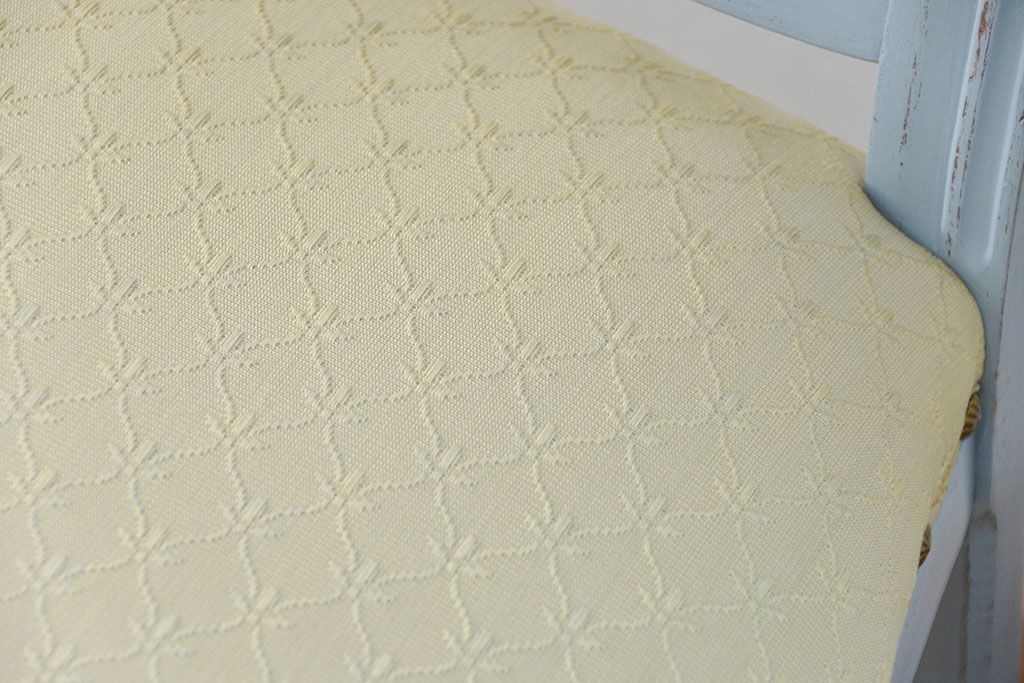 ヴィンテージ家具　海外ビンテージ　アンティークペイントチェア2脚セット(2)　(椅子、イス