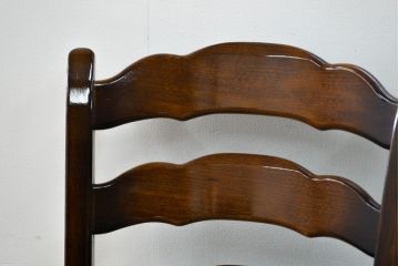 中古　カリモク　ダイニングチェア2脚セット(2)　(椅子、イス)