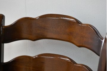 中古　カリモク　ダイニングチェア2脚セット(2)　(椅子、イス)