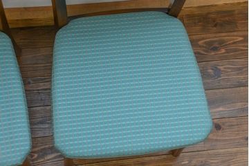 中古　カリモク　ダイニングチェア2脚セット(2)　(椅子、イス)