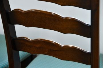 中古　カリモク　ダイニングチェア2脚セット(2)　(椅子、イス)