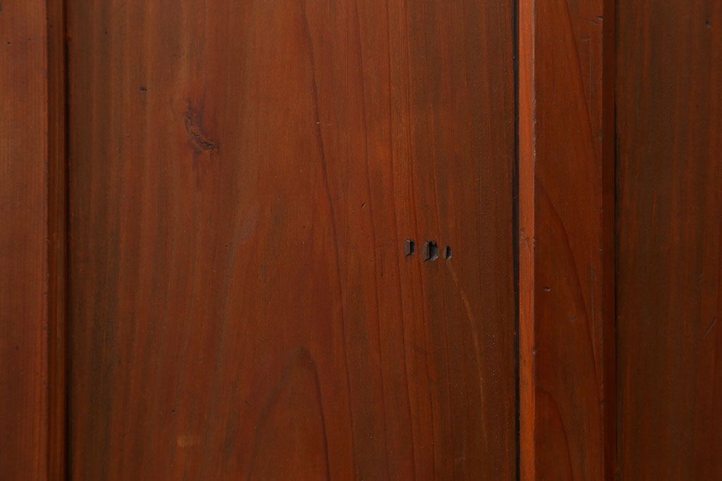 昭和レトロ すりガラス入りのシンプルな扉(ドア)