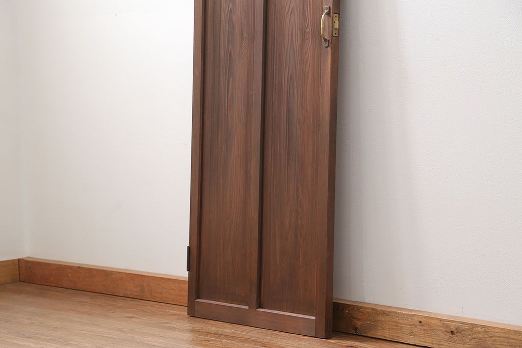 古民具・骨董 ダイヤガラス入りの上品な扉(ドア)