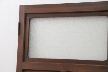 古民具・骨董 ダイヤガラス入りの上品な扉(ドア)