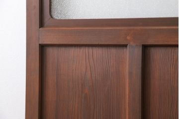 古民具・骨董 ダイヤガラス入りの上品な扉(ドア)