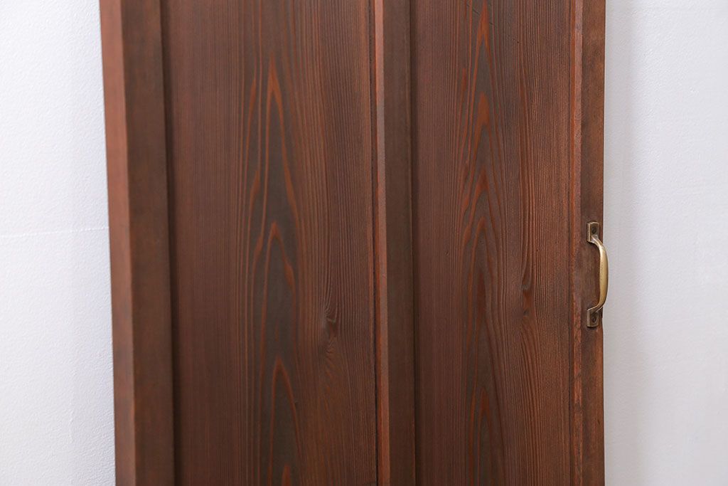 古民具・骨董 ダイヤガラス入りの上品な扉(ドア)