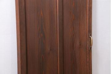 古民具・骨董 ダイヤガラス入りの上品な扉(ドア)