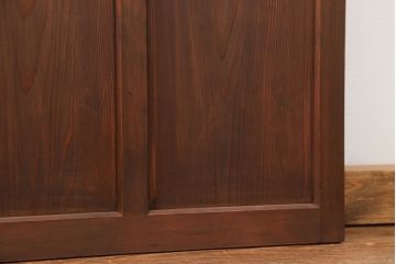 古民具・骨董 ダイヤガラス入りの上品な扉(ドア)