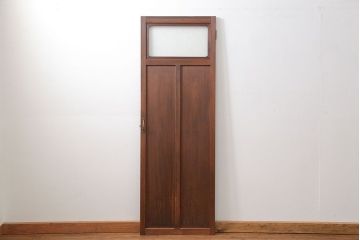 古民具・骨董 ダイヤガラス入りの上品な扉(ドア)