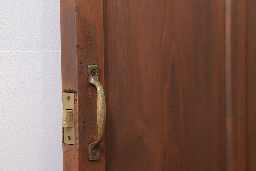 古民具・骨董 ダイヤガラス入りの上品な扉(ドア)