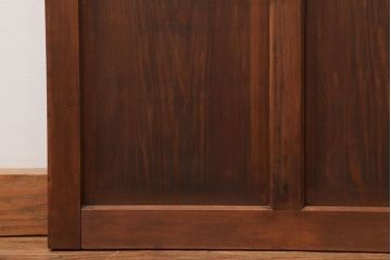 古民具・骨董 ダイヤガラス入りの上品な扉(ドア)