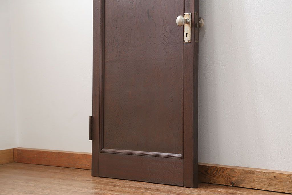 アンティーク 大正ロマン　ダイヤガラス入りのレトロなドア(扉)