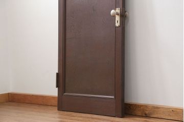 アンティーク 大正ロマン　ダイヤガラス入りのレトロなドア(扉)