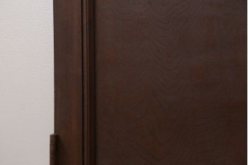 アンティーク 大正ロマン　ダイヤガラス入りのレトロなドア(扉)