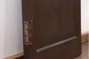 アンティーク 大正ロマン　ダイヤガラス入りのレトロなドア(扉)