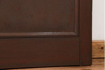 アンティーク 大正ロマン　ダイヤガラス入りのレトロなドア(扉)