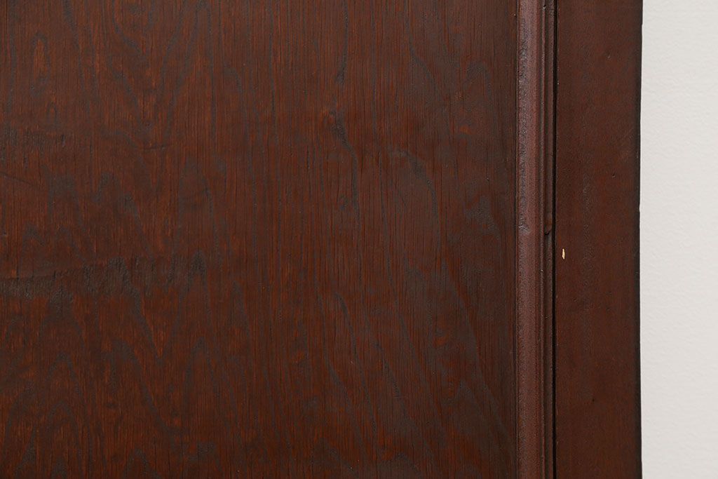 アンティーク 大正ロマン　ダイヤガラス入りのレトロなドア(扉)