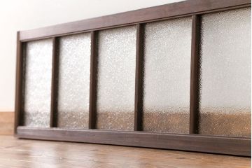 アンティーク ダイヤガラス入り!明り取り　(ガラス欄間、窓)