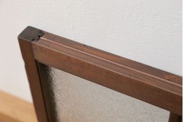 アンティーク ダイヤガラス入り!明り取り　(ガラス欄間、窓)