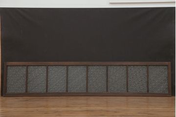 アンティーク ダイヤガラス入り!明り取り　(ガラス欄間、窓)