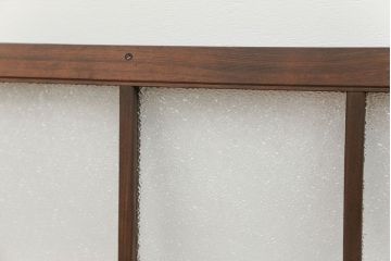 アンティーク ダイヤガラス入り!明り取り　(ガラス欄間、窓)