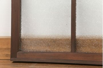 アンティーク ダイヤガラス入り!明り取り　(ガラス欄間、窓)